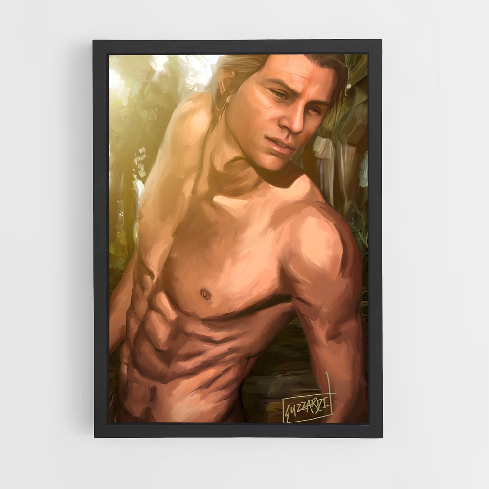 Poster Connor dans la Jungle – affiche Assassin's Creed (vue 2)